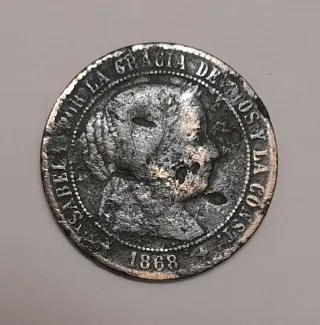 Lotto di 8 monete antiche (1803-1870)