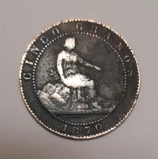 Lotto di 8 monete antiche (1803-1870)