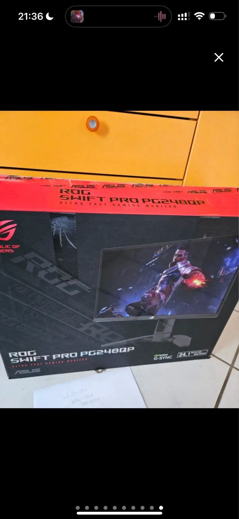 Asus PG248QP Monitor 540Hz con garanzia afbeelding 4