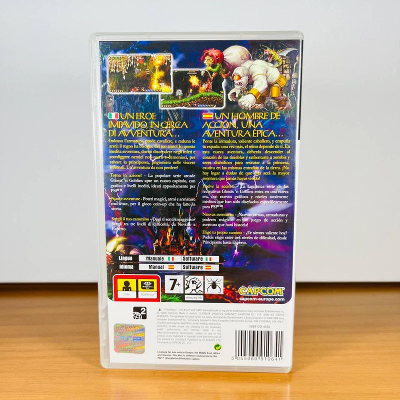 Ultimate Ghosts'N Goblins PSP Capcom Ita afbeelding 4
