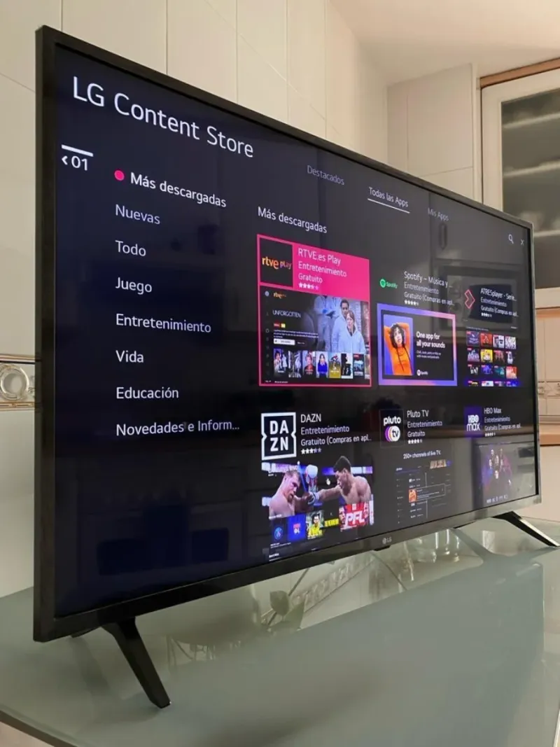 Smart TV LG 43 pulgadas 4K afbeelding 4