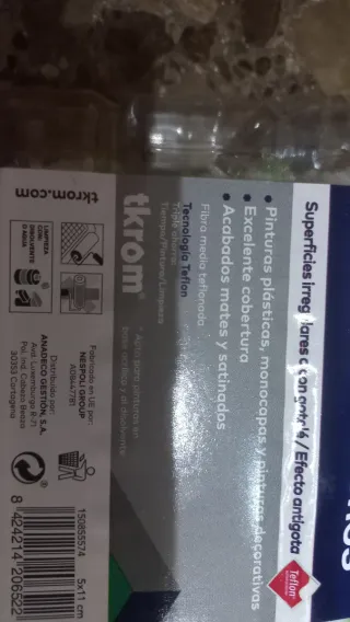 Recambios Rodillos Pintura Paredes y Techos