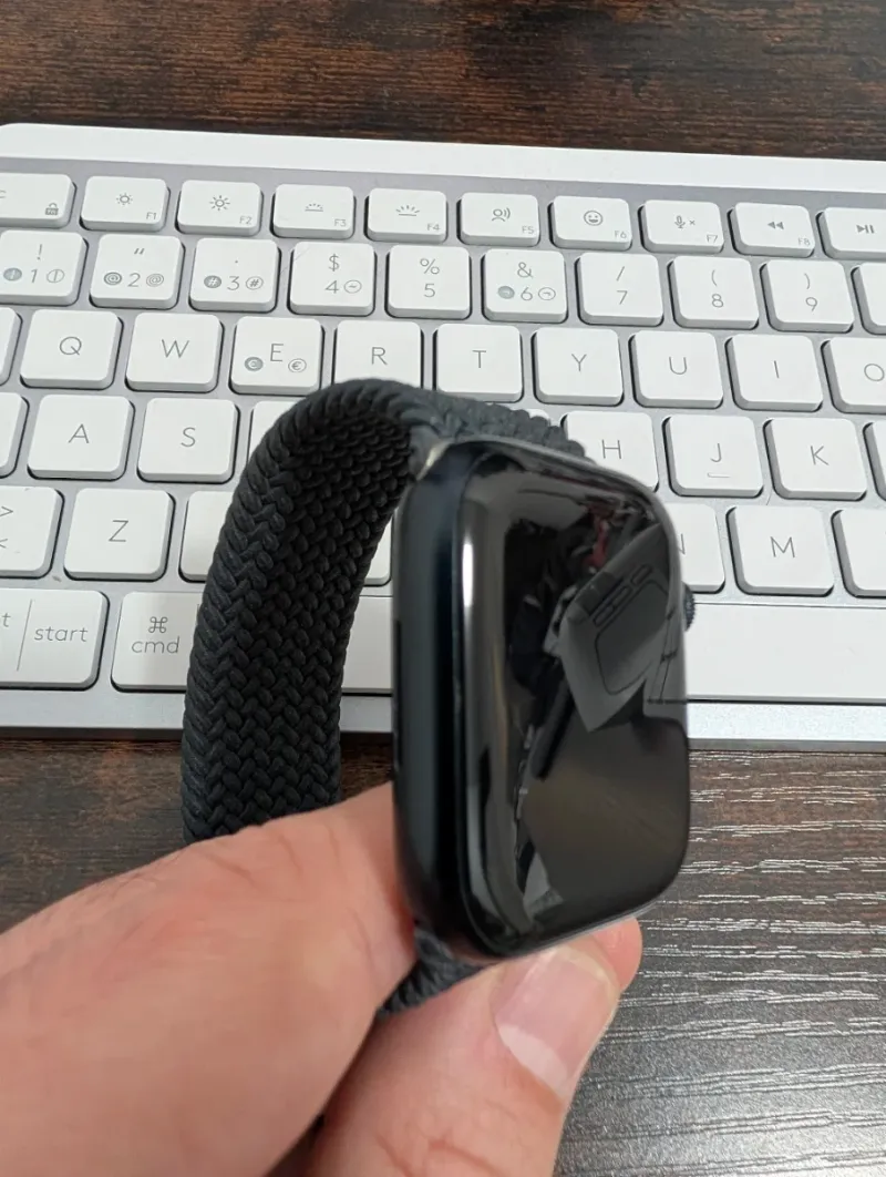 Apple Watch Serie 7 45mm Negro afbeelding 3
