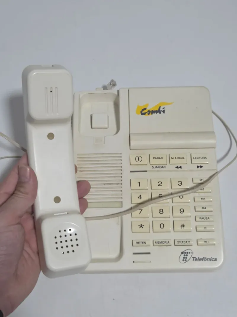 Teléfono Combi años 80 con contestador afbeelding 2