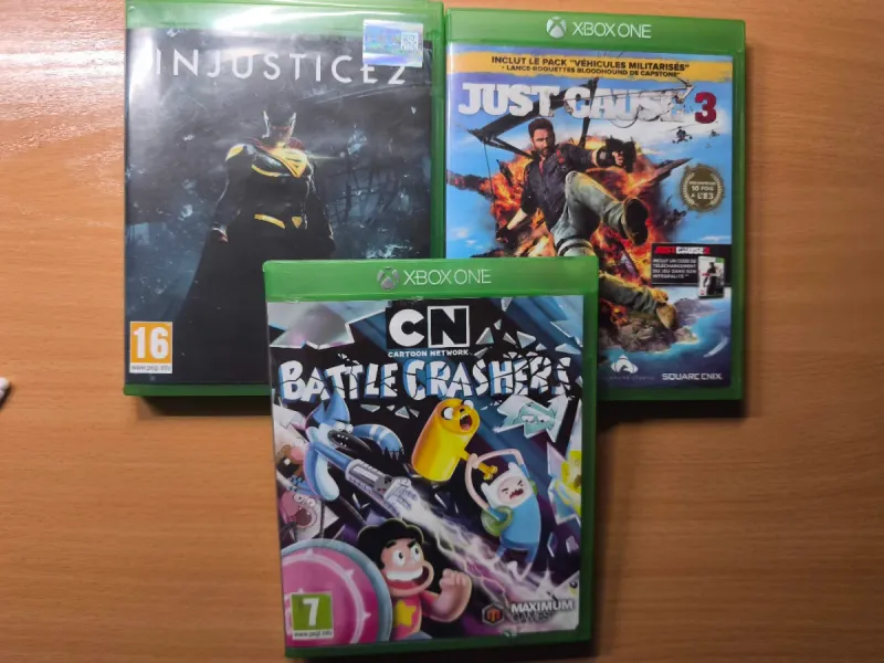 Pack 3 Juegos Xbox One: Injustice 2, Just Cause 3,