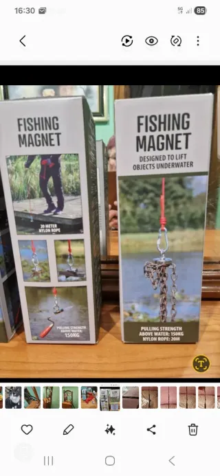 Imán de pesca 150 kg