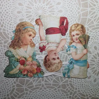 6 laminas antiguos cromos de picar de Epoca