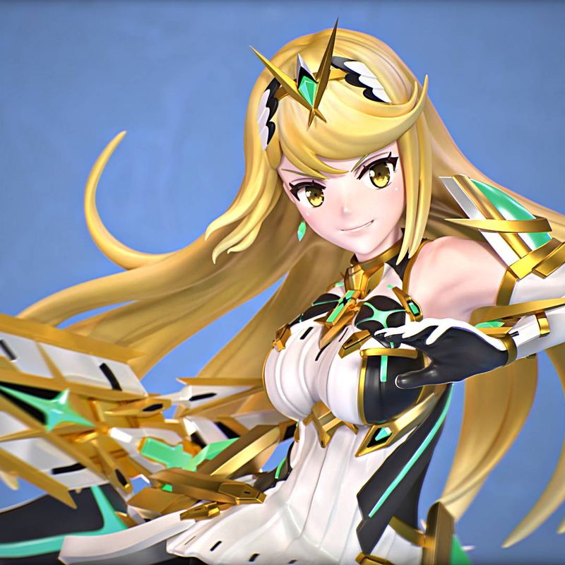 Figura Resina 16K ► Mithra Xenoblade