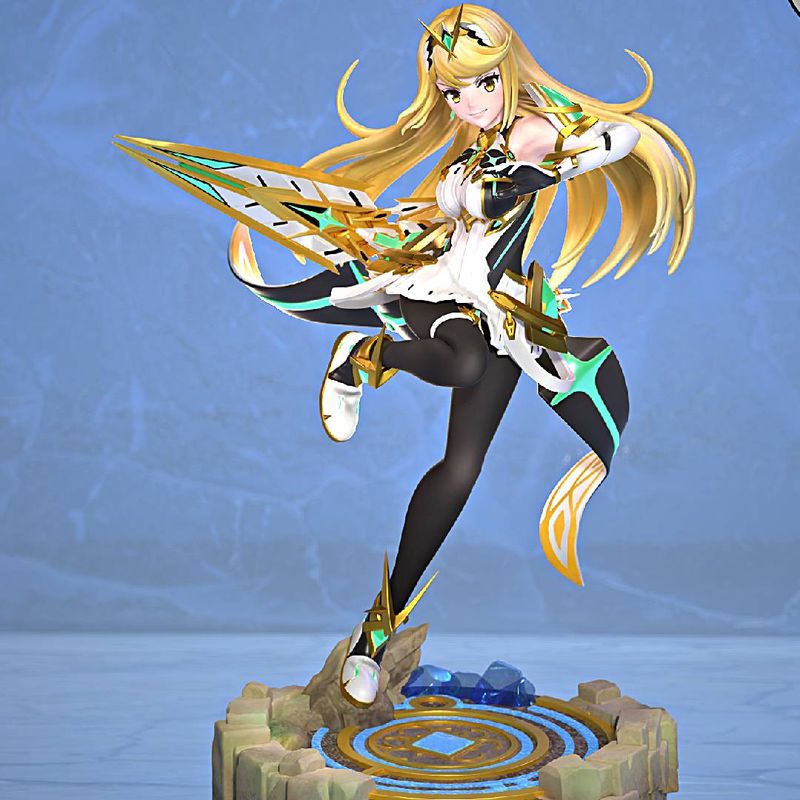 Figura Resina 16K ► Mithra Xenoblade afbeelding 2