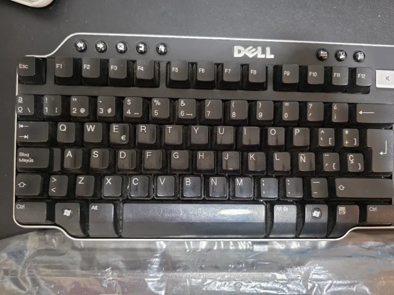 Teclado Dell Bluetooth Negro afbeelding 2