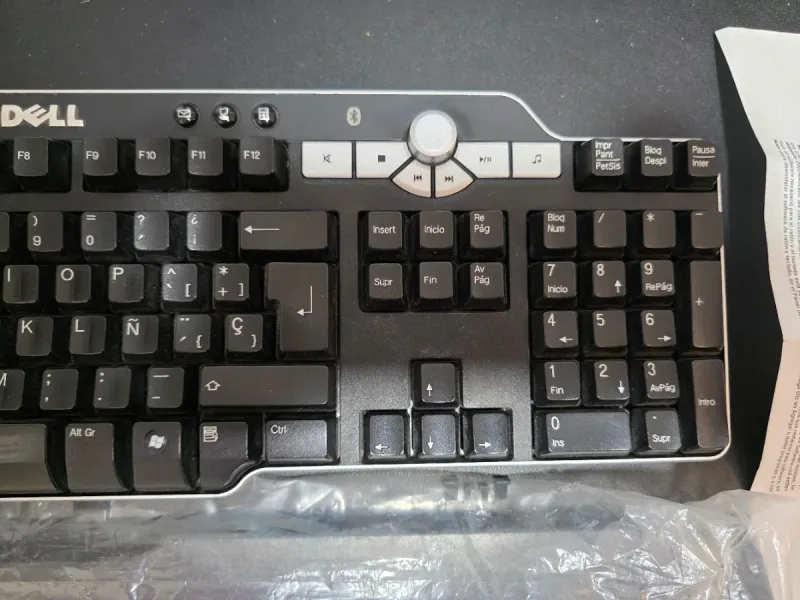 Teclado Dell Bluetooth Negro afbeelding 4