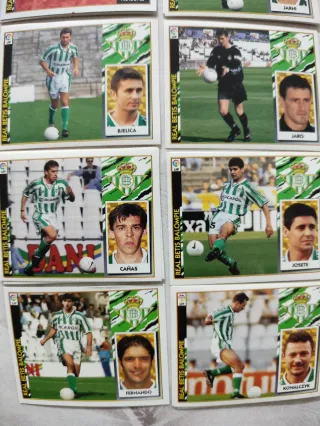 Cromos Real Betis Balompié 97-98