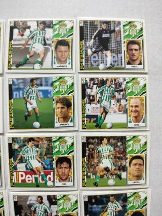 Cromos Real Betis Balompié 97-98