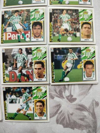 Cromos Real Betis Balompié 97-98