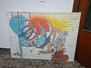 NEGOCIABLE Cuadro Graffiti Freestyle Crew