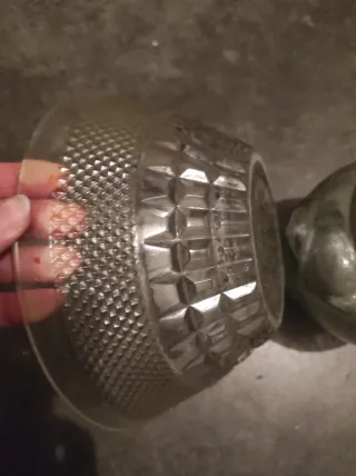 ensaladera y tarro cristal