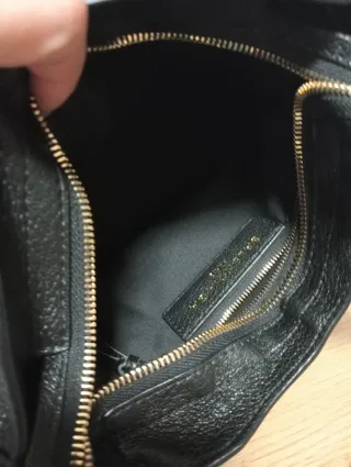 Bolso Balenciaga Negro Piel Dorado