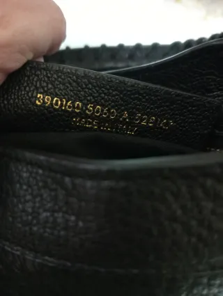 Bolso Balenciaga Negro Piel Dorado