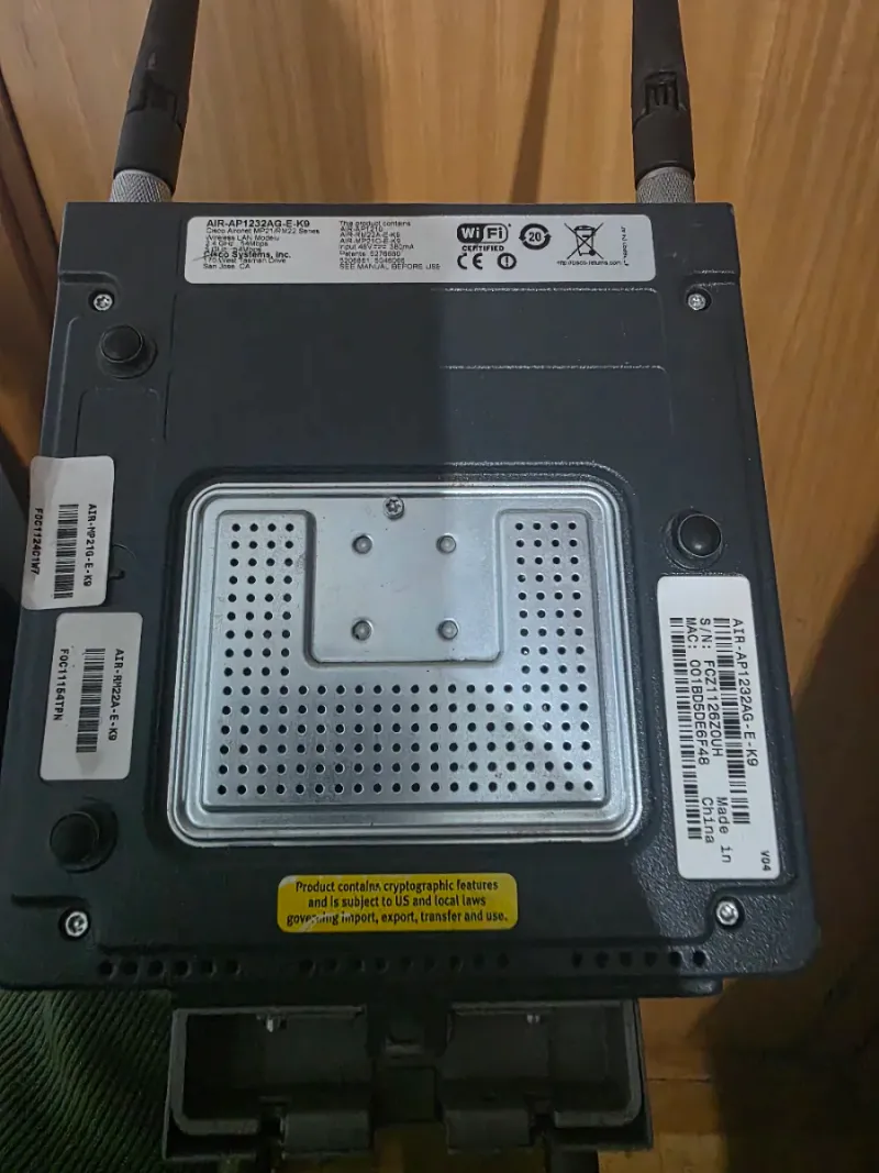 Cisco AIR-AP123G-A-K9 Aironet Wireless Access Poin afbeelding 3