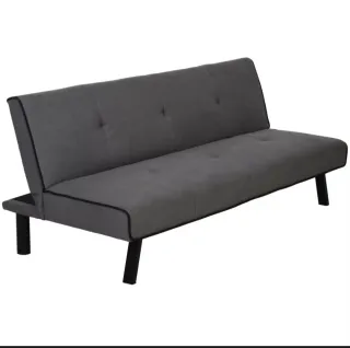 Sofá Cama Gris Tela