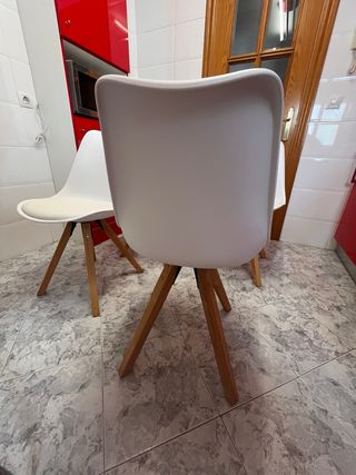 Conjunto 4 Sillas Nórdicas Modernas