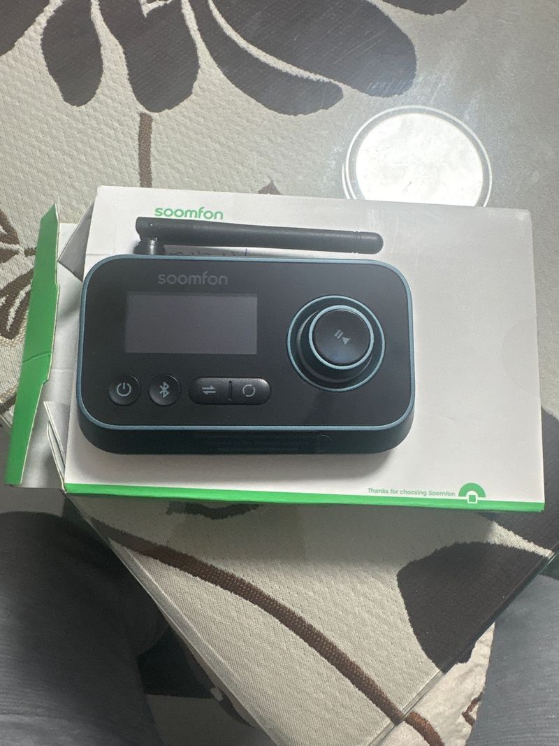 Transmisor Receptor Bluetooth 5.0 Soomfon 3 en 1