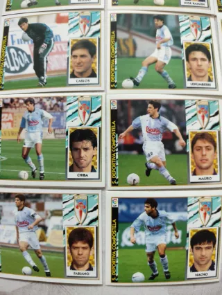 Cromos Sociedad Deportiva Compostela 97-98