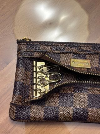 Estuche Louis Vuitton Cartera y Dispensador Llaves