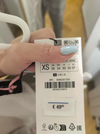 Vestido Zara Multicolor Talla M