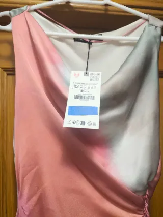 Vestido Zara Multicolor Talla M