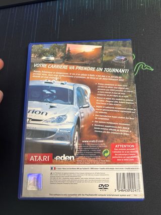 V-Rally 3 PS2 (Caja Vacía)