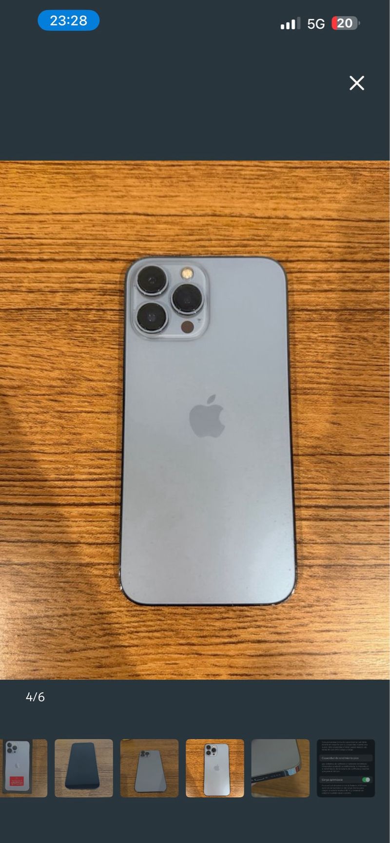 iPhone 13 Pro Max Plata