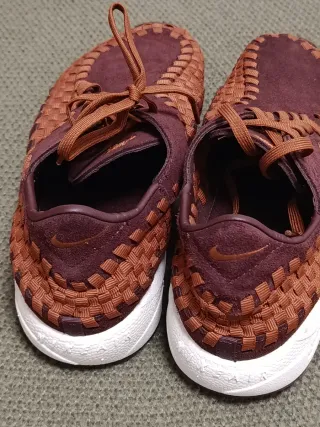 Nike Zapatos Tejidos Marrón Púrpura