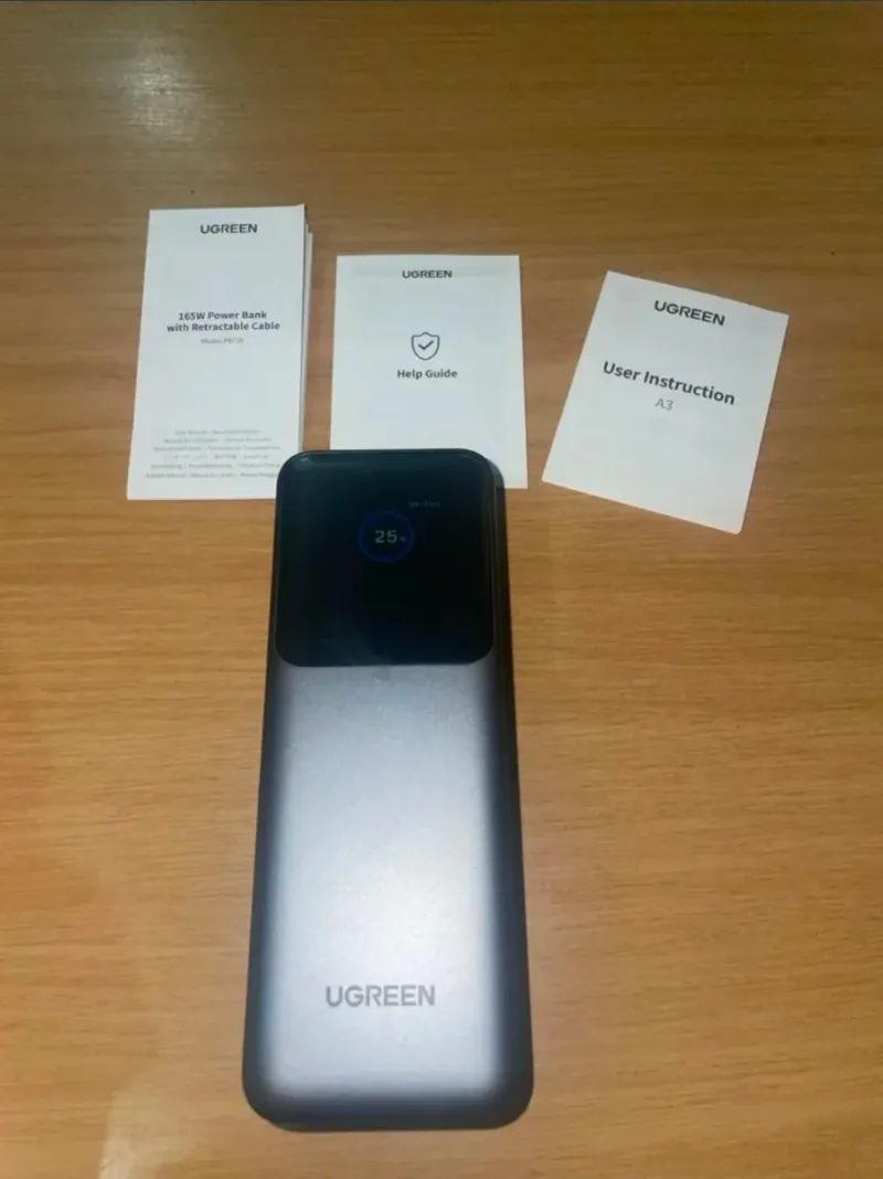 UGREEN Nexode 20000mAh Cable Retráctil y garantía afbeelding 5
