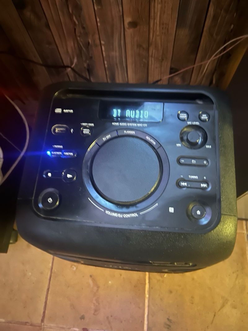 Altavoz Sony MHC-V11 Negro/Azul afbeelding 5