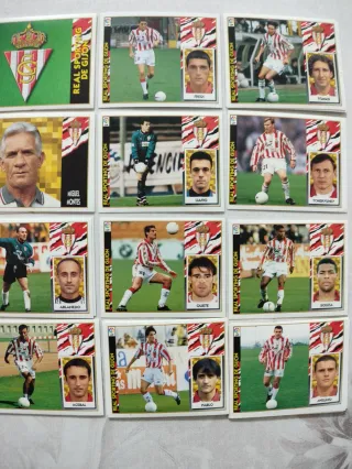 Cromos Real Sporting Gijón 97-98