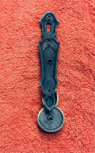 TIRADOR ANTIGUO BRONCE CERRADURA ARMARIO MUEBLE