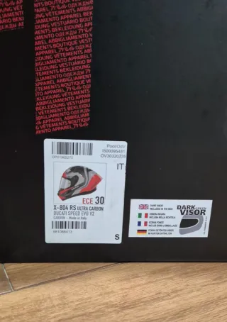 Casco Nolan Ducati X-804 RS Ultra Carbon Talla S