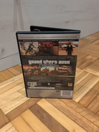 GTA San Andreas PS2 Platinum