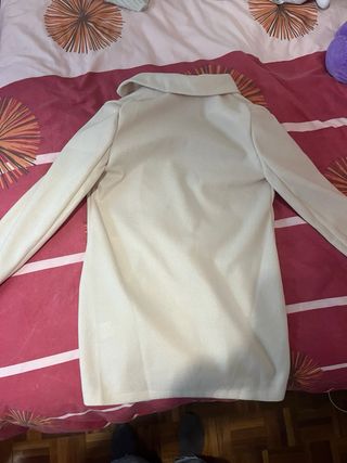 Gabardina Beige Estilo Chaqueta