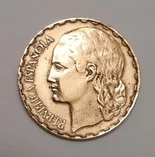 Lote 3 monete Repubblica Spagnola