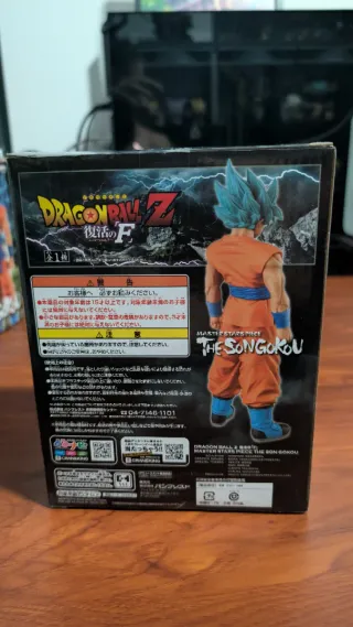 Figura Goku SSJ Dios Blue Banpresto MSP