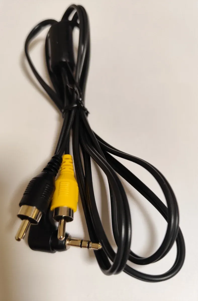 Cable AV Mini Jack a RCA