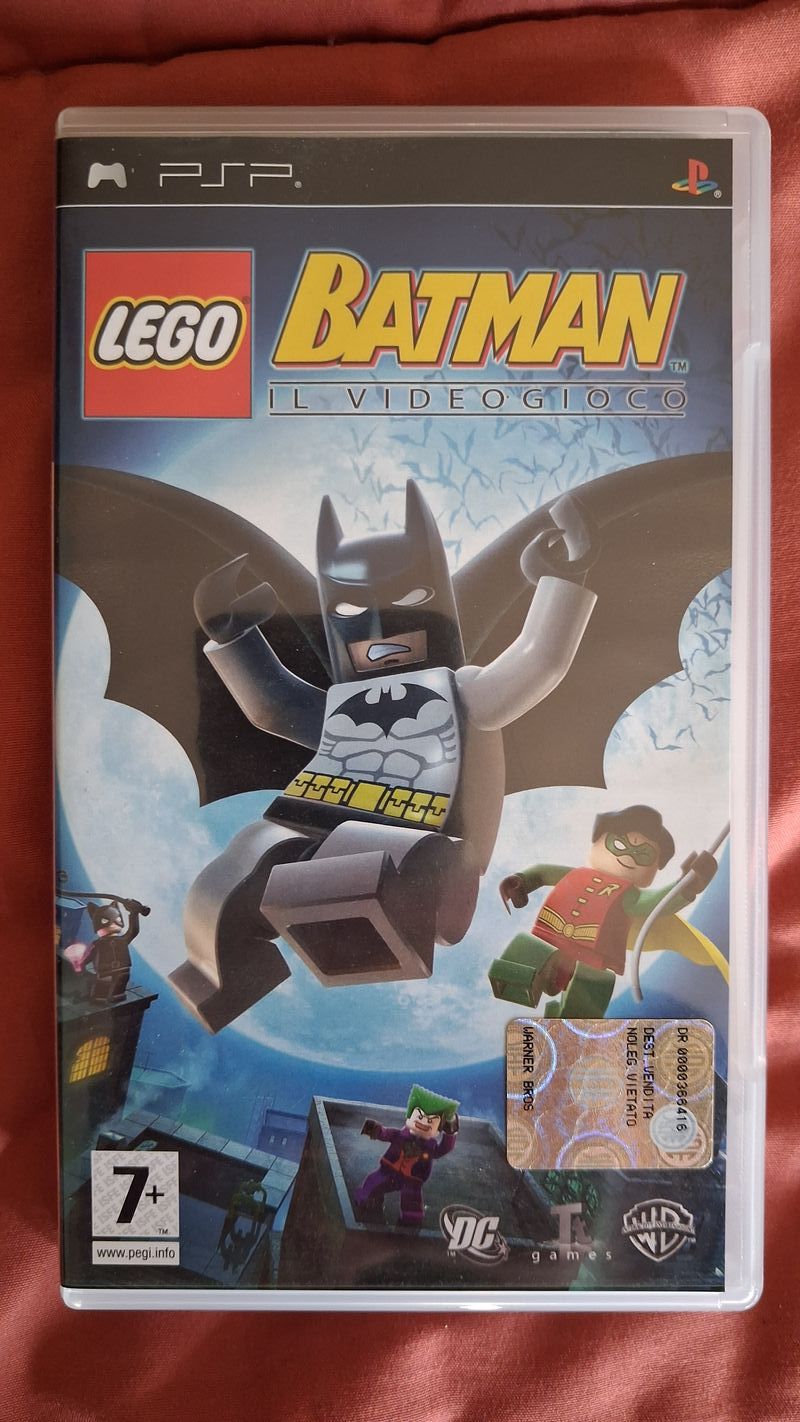 PSP Lego Batman el Videojuego completo italiano DC