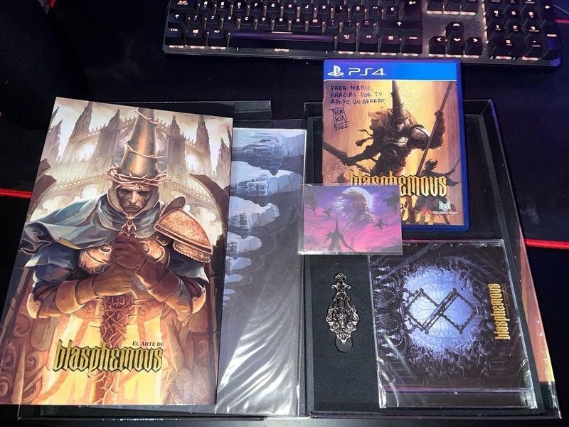 Blasphemous Ed. Coleccionista PS4 (firmado) afbeelding 5