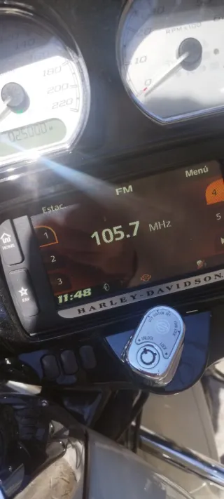 Harley Davidson Street Glide Blanca 25.000 KM