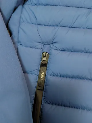 Piumino unisex CNC blu e nero