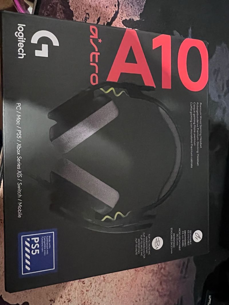 Logitech Astro A10 Gaming Headset