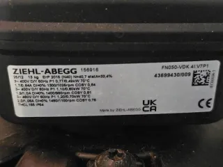 Ventilador Industrial Ziehl-Abegg -40°C