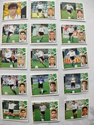 Cromos Real Racing Club Santander 97-98